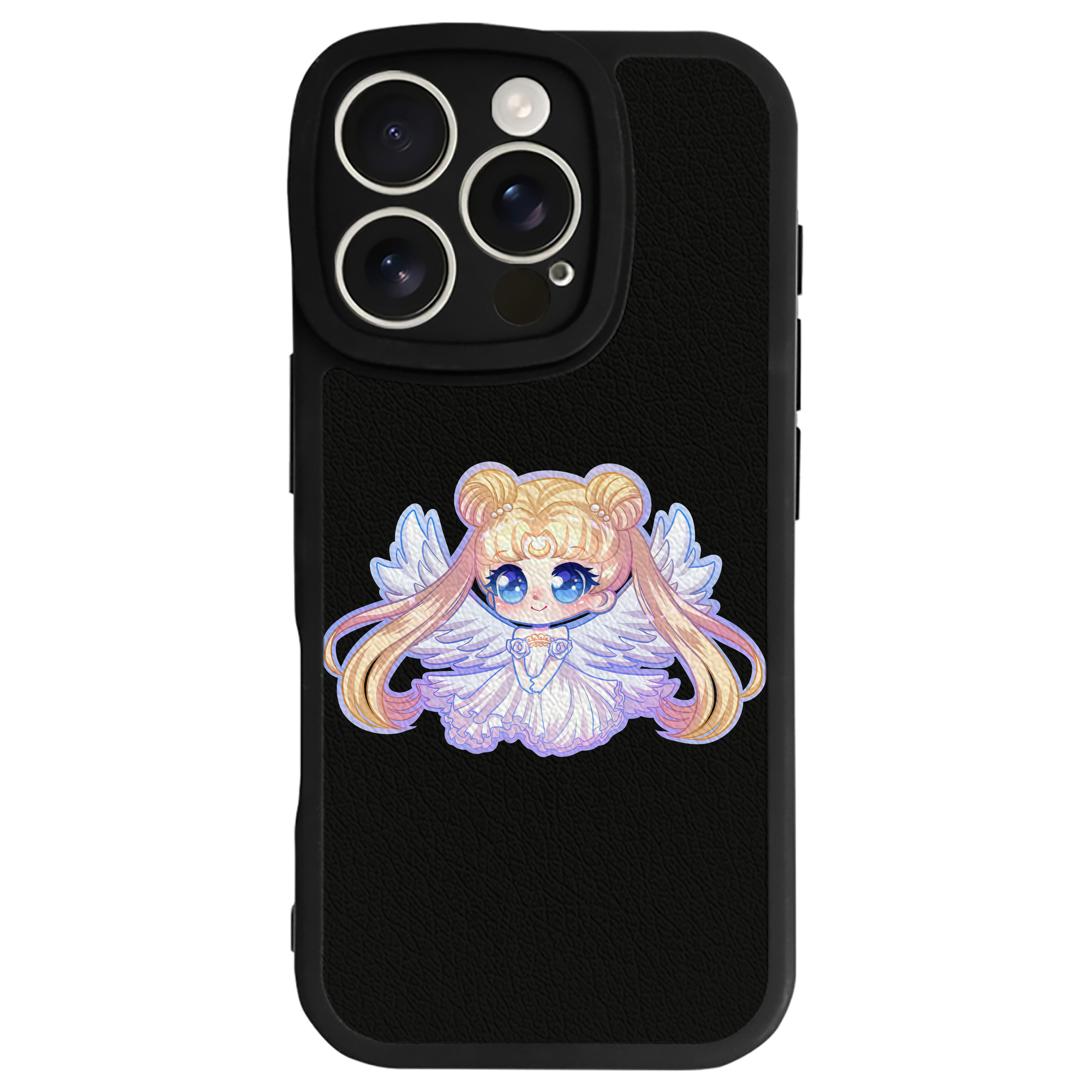 （画像用） 美少女戦士セーラームーン 愛野 美奈子 あいの みなこ Sailor Moon Aino Minako 【iPhone 16シリーズ対応】シリコンスマホケース（レザー調） 材質：シリコン